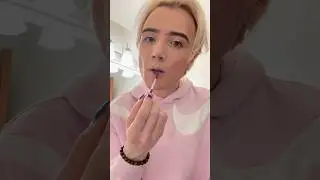 Male to Female Crossdresser Liquid Lipstick Makeup Transformation