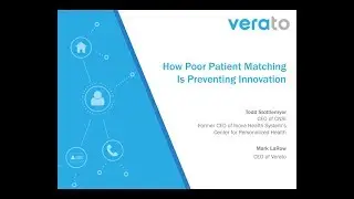 Webinar - How Poor Patient Matching is Preventing Innovation