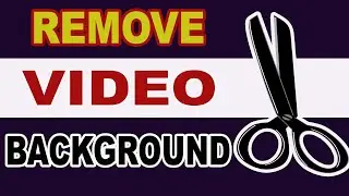 ✂ How to Remove Video Background | No Green Screen Needed