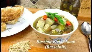 Russian Pickle Soup (Rassolnik) (Vegan)