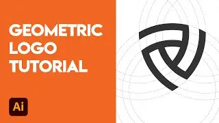 How To Design A GEOMETRIC LOGO in Adobe Illustrator