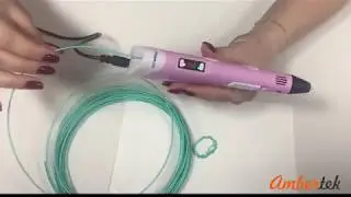 3D ручка MyRiwell RP100B - обзор - как пользоваться 3Д ручкой MyRiwell