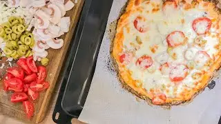 Пицца без теста. Вкусно и очень сытно😋