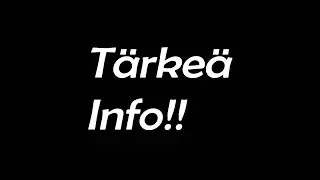 ERITTÄIN TÄRKEÄ INFO KOSKIEN TULEVAISUUTTNI!!!!!
