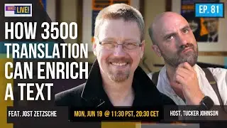 How 3500 translation can enrich a text feat. Jost Zetzsche