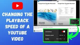 Changing the Playback Speed of YouTube Videos