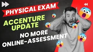🔴 Accenture Sad news | Physical Assessment | No more online assessment |  #accenture