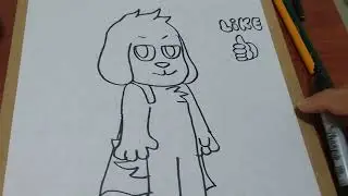 Cómo DIBUJAR a 😉MIKECRACK 🐶🐶 1️⃣parte /how to DRAW MIKECRACK from MINECRAFT parte 1️⃣