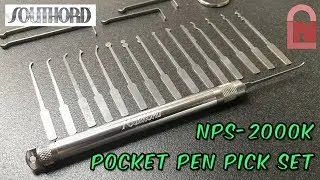 Southord NPS-2000K Pocket Pen Lock pick Set Review