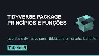 Tidyverse princípios e funções do pacote em R.
