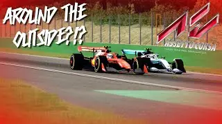 AROUND THE OUTSIDE?!? | ASSETTO CORSA F1 2021 CARS MOD