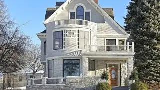 Modern with Victorian Style Residence in Minneapolis, Minnesota