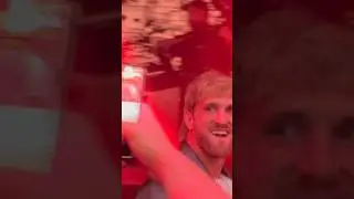 LOGAN PAUL ARRIVES AT JAKE PAUL VS MIKE TYSON PRESS CONFERENCE AT FANATICS FEST