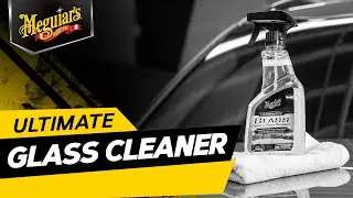 Meguiar's Ultimate Glass Cleaner & Water Repellent - Advanced Car Window Cleaner that Repels Water