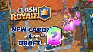 Clash Royale - NEW CARD? & DRAFT!