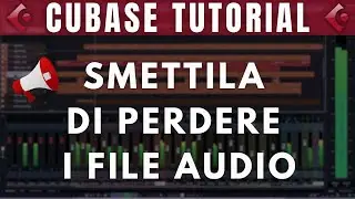 Cubase - Come gestire i file audio e il Pool