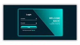 How to Create a Responsive Login website using html css Js Beginners to Advanced