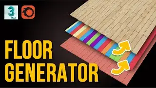 How to Create floor Using Floor Generator 2025 plugin for 3ds max | Eris Graphic