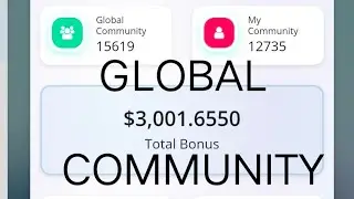 GLOBAL COMMUNITY ID ACTIVATION WITH EXISTING FUND. KINDLY SHARE YOUR REFERRAL LINKS🙏🏻🙏🏻🙏🏻🙏🏻