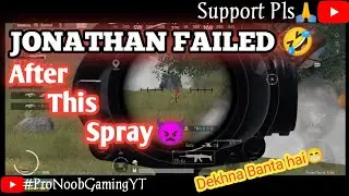 Fastest Spray like Jonathan  🔥👿Fully Rush Gameplay Ever | Bgmi Gameplay | Pubgmobile