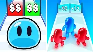 Join Blob clash 3d vs Slime Run Race 2026 Max Level Unlocked SpeedRun Gameplay