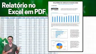 Excel Dashboard to Print to PDF | Report to Impress Your Boss! 😎