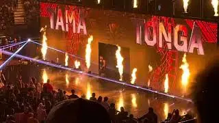 Smack Down Chicago 6/21/24 Carmelo Hayes and Tama Tonga entrance