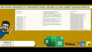 VBA vs Apps Editor vs TypeScript