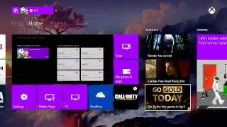 Customizing My Xbox One Home Screen