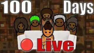 Trying to Survive 100 Days Underground!