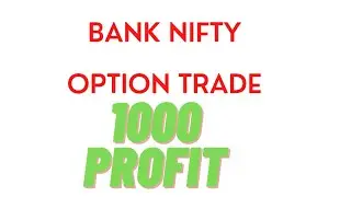 BNF OPTION TRADING.1000+ PROFIT              #SHORTS