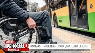 TRANSPORT INTERURBAN GRATUIT, INDIFERENT DE JUDEȚ