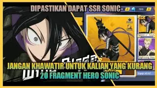 BEGINI CARANYA ⁉️ DIPASTIKAN DAPAT SSR SONIC + SR CORE BARU | ONE PUNCH MAN THE STRONGEST