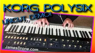 KORG POLYSIX Synthesizer 1981