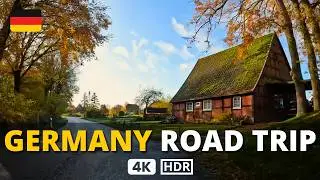 ✨ Enchanting GERMANY Drive - Countryside ROUTE & HIGHWAY from IBBENBÜREN to GREVEN via TECKLENBURG 🍁