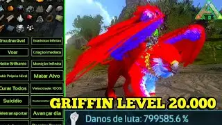 Ark mobile ||Taming Griffin Level 20,000 (Grifo Level 20.000)