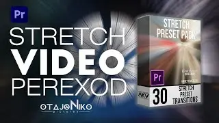 STRETCH TRANSITIONS || VIDEO PEREXODLAR PREMIERE PRO O'ZBEK TILIDA