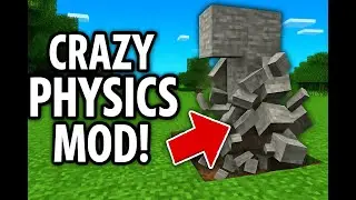 Minecraft But Everything Breaks Realistically... Physics Mod Review