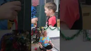 “What’s your favourite part about YOGA?”🧘🏽🎄 #kidslearning #kidsvideo #kidsyoga