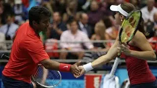 Leander Paes & Martina Hingis 7/9/14 & 7/11/14 Mixed Doubles Highlights