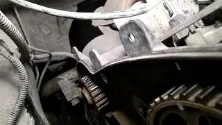 Datsun. Замена ГРМ и Помпы. Не снималась шестерня коленвала.