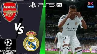 FC 25   Real Madrid vs  Arsenal   UEFA Champions League Quarter Final   PS5™ Pro