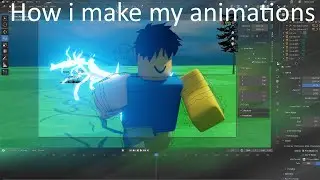 How I make my Roblox blender animations (fast & easy)