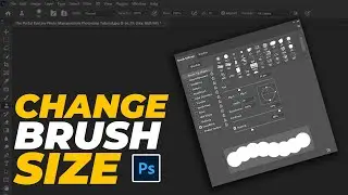 How to Change Brush Size  in Photoshop 2024 | Photoshop tricks and Tips