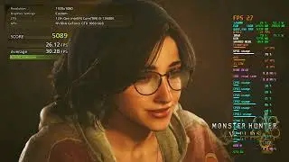 Monster hunter wilds 12600k 1060 1080p 720p