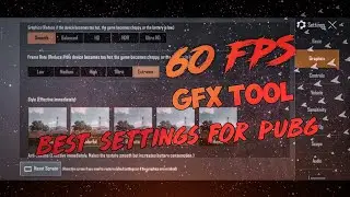 Best GFX TOOL For PUBG MOBILE 2020 | No Ban | Get 60 FPS and Fix All Lags | Full Settings |