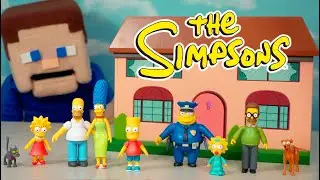The Simpsons Figures & Playset TOYS!! Jakks 2.5 inch Series 1 2024