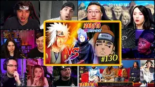 JIraiya Vs Konan & Pain!  Shippuden Episode 130