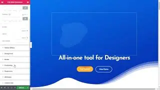 Blob Generator - Designer Powerup for Elementor