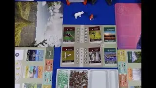 Играем в настольную игру Земля с компонентами от Meeple Foxes и органайзером от Meeple House